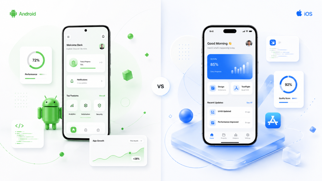 Android vs iOS Development in 2026: Critical Differences Every Business Must Know 